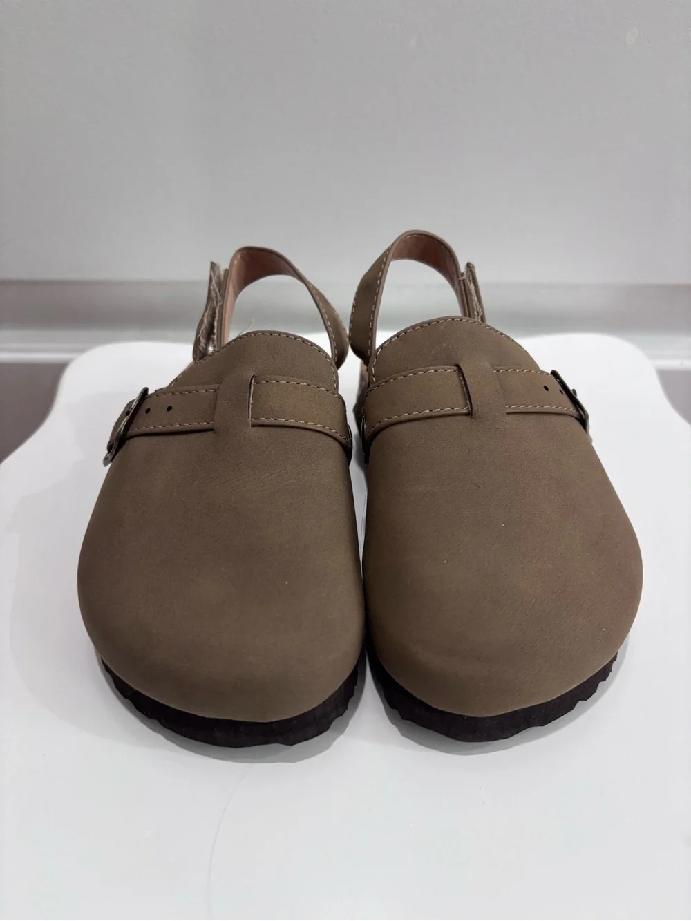 Hurley Kids Brown Slip-On Moccasin Sandals
